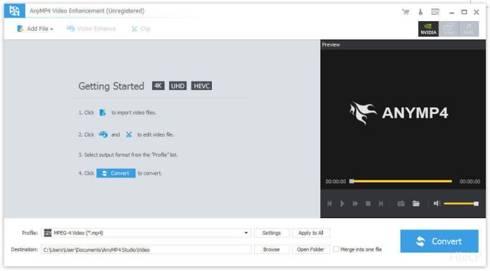 AnyMP4 Video Enhancement 7.2.58 - FileCP