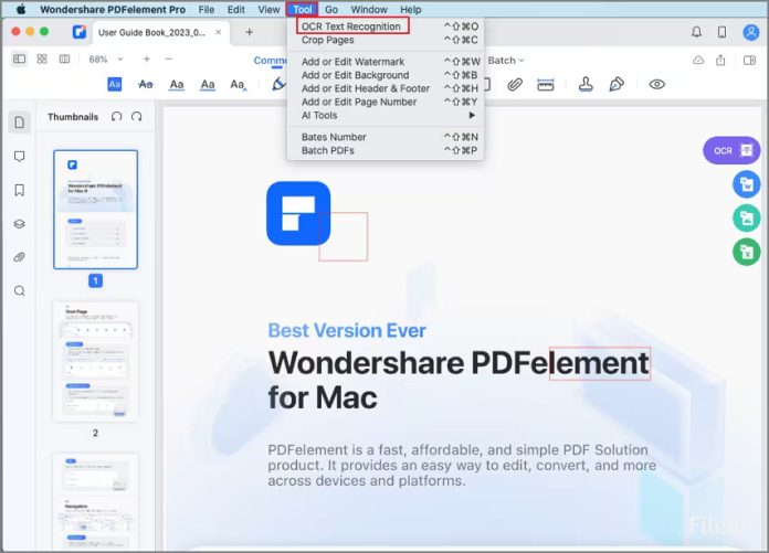Wondershare PDFelement Pro 11.1.1 (OCR) for MacOS - FileCP