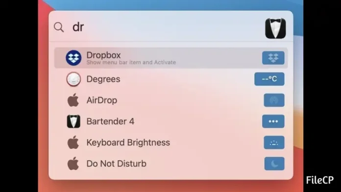 Bartender 5.1.5 for MacOS Full Version Free Download - FileCP