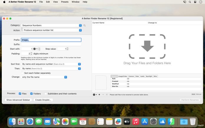 A Better Finder Rename 12.10 for MacOS Free Download - FileCP