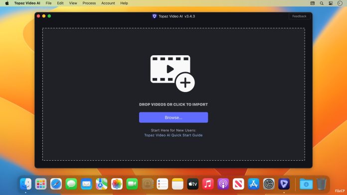 Topaz Video AI 5.3.3 for MacOS Download - FileCP