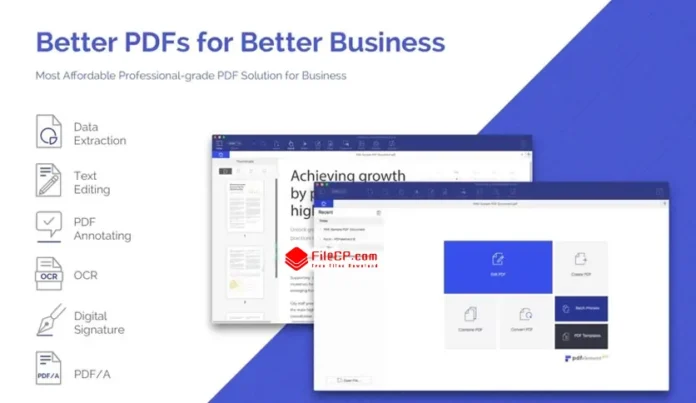 Wondershare PDFelement Pro 11.1.8 (OCR) for MacOS - FileCP